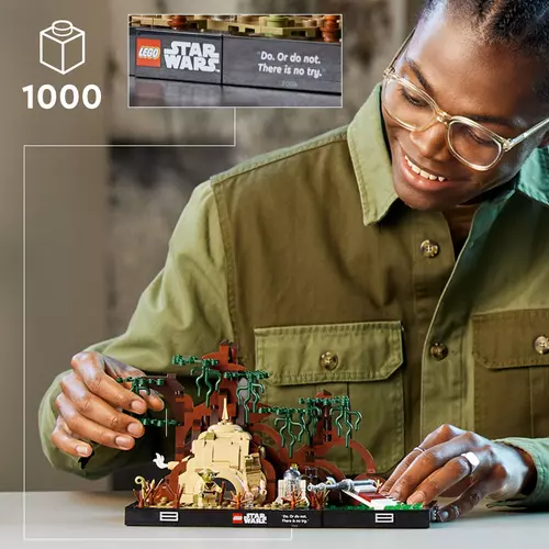 Kép 4/10 - LEGO® Star Wars™ - Jedi™ kiképzés a Dagobah™ bolygón dioráma