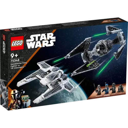 Kép 10/11 - LEGO® Star Wars™ - Mandalóri Fang vadászgépvs. TIE elfogóvadász™