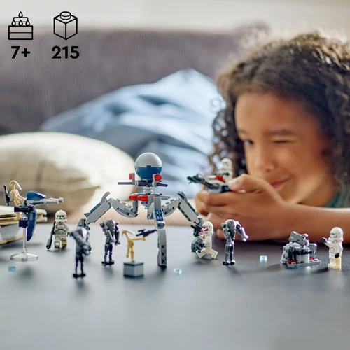 Kép 2/10 - LEGO® Star Wars™ - Klónkatona™ és harci droid™ harci csomag