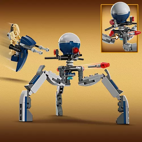 Kép 3/10 - LEGO® Star Wars™ - Klónkatona™ és harci droid™ harci csomag
