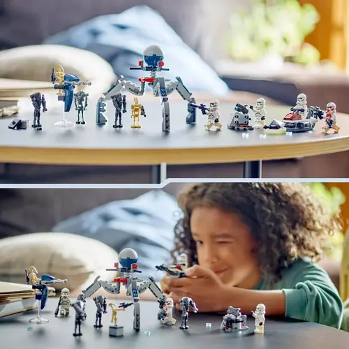 Kép 4/10 - LEGO® Star Wars™ - Klónkatona™ és harci droid™ harci csomag