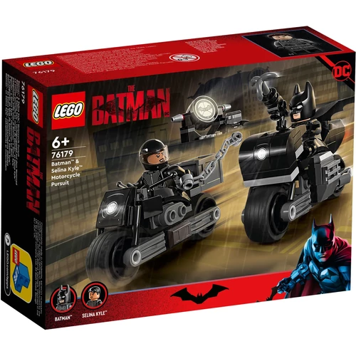 Kép 8/9 - LEGO® DC - Batman™ és Selina Kyle™ motorkerékpáros üldözés