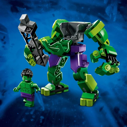 Kép 3/10 - LEGO® MARVEL - Hulk páncélozott robotja