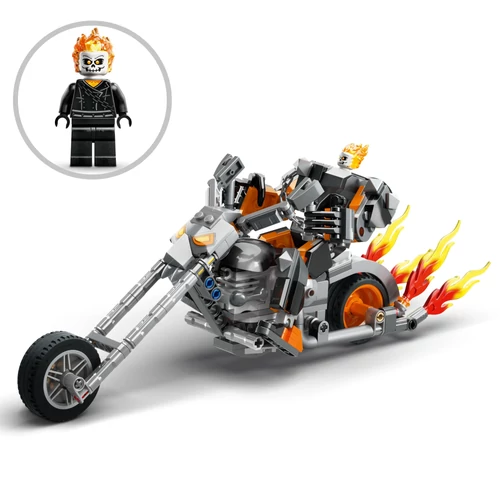 Kép 3/10 - LEGO® MARVEL - Szellemlovas robot és motor