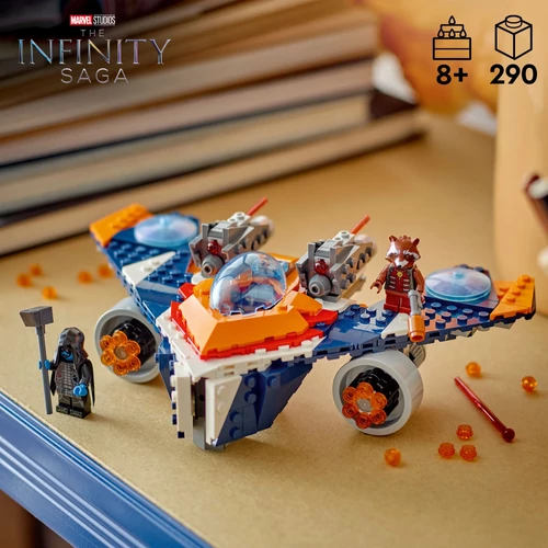 Kép 2/10 - LEGO® MARVEL - Mordály Warbird repülője vs. Ronan