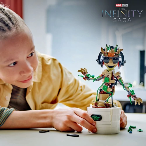 Kép 5/8 - LEGO® - Marvel Táncoló Groot megépíthető játék