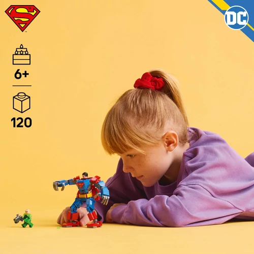 Kép 2/8 - LEGO® DC Batman™ - Superman™ robot vs. Lex Luthor™