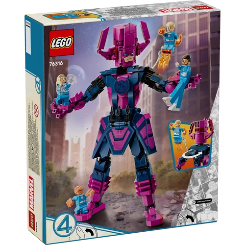 Kép 3/9 - LEGO® Marvel | A Fantasztikus Négyes vs. Galactus építőfigura