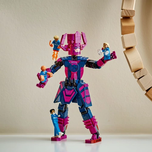Kép 7/9 - LEGO® Marvel | A Fantasztikus Négyes vs. Galactus építőfigura