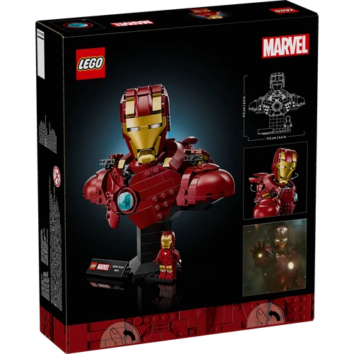 Kép 4/9 - LEGO® Marvel | Vasember MK4 mellszobor