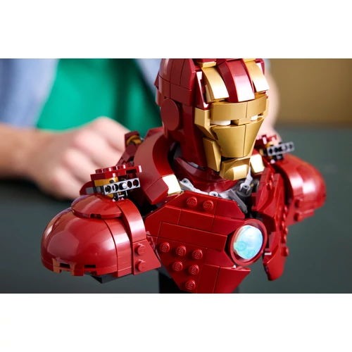 Kép 6/9 - LEGO® Marvel | Vasember MK4 mellszobor