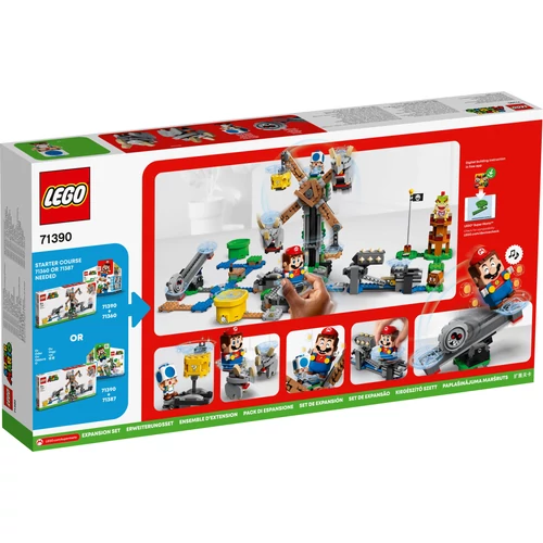 Kép 7/7 - LEGO® Super Mario™ - Reznor leütő kiegészítő szett