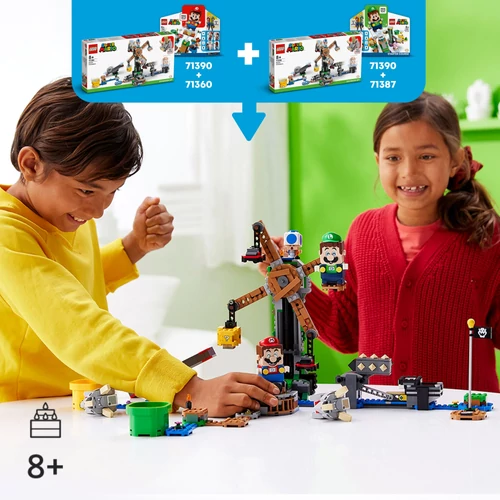 Kép 2/7 - LEGO® Super Mario™ - Reznor leütő kiegészítő szett