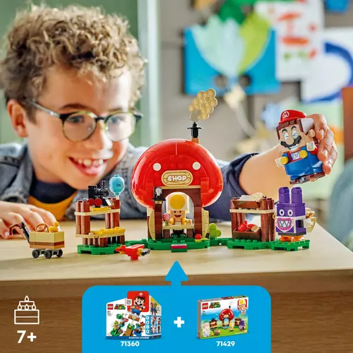 Kép 2/9 - LEGO® Super Mario™ - Nabbit Toad boltjánál kiegészítő szett