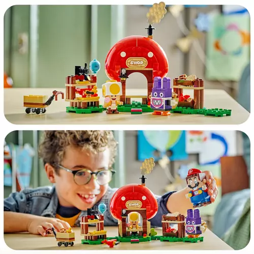 Kép 3/9 - LEGO® Super Mario™ - Nabbit Toad boltjánál kiegészítő szett