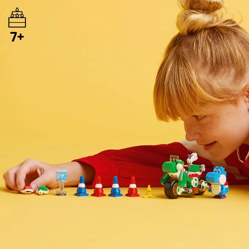 Kép 2/8 - LEGO® Super Mario™ - Mario Kart™ – Yoshi Bike