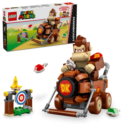 Kép 4/9 - LEGO® Super Mario™ - Mario Kart™ – Donkey Kong & DK Jumbo