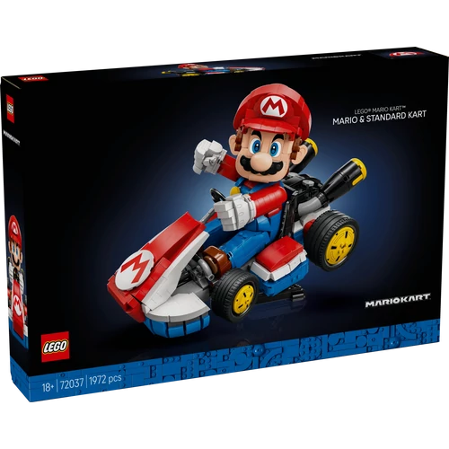 Kép 2/9 - LEGO® Super Mario™: Mario Kart™ – Mario & Standard Kart