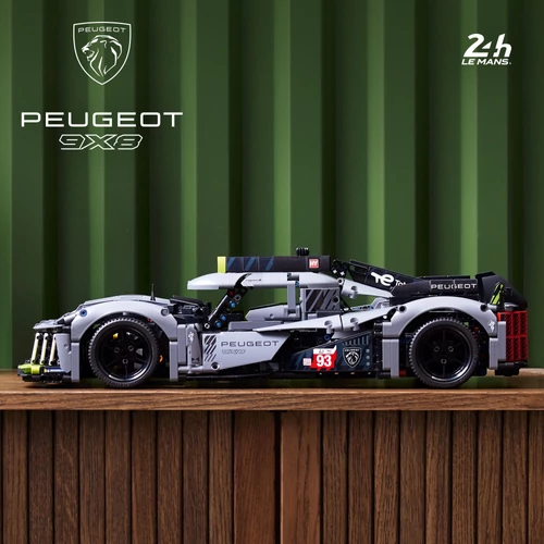 Kép 2/11 - LEGO® Technic - PEUGEOT 9X8 24H Le Mans Hybrid Hypercar