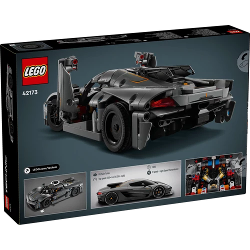 Kép 3/9 - LEGO® - Technic™ Koenigsegg Jesko Absolut szürke hiperautó