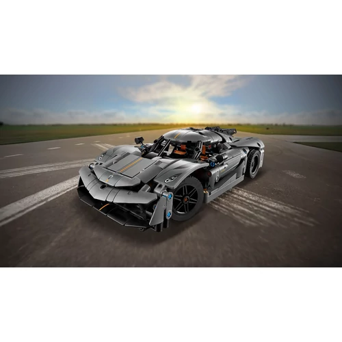 Kép 8/9 - LEGO® - Technic™ Koenigsegg Jesko Absolut szürke hiperautó