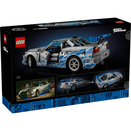 Kép 3/9 - LEGO® Technic - 2 Fast 2 Furious Nissan Skyline GT-R (R34) autó