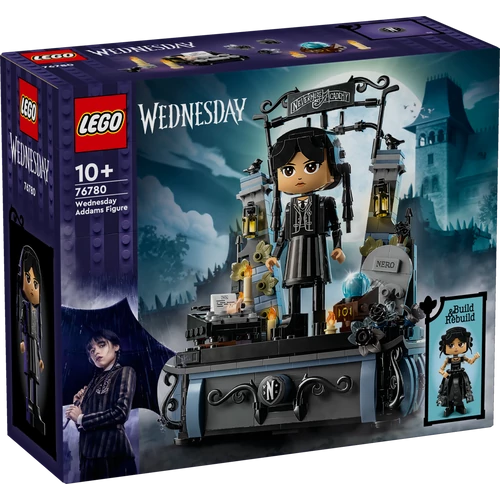 Kép 2/6 - LEGO® Wednesday - Wednesday Addams figura