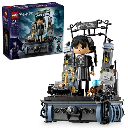 Kép 4/6 - LEGO® Wednesday - Wednesday Addams figura