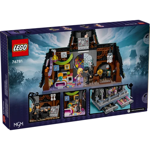 Kép 3/9 - LEGO® Wednesday - Wednesday és Enid szobája