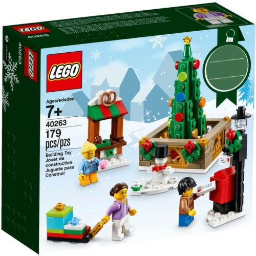 Lego szezonális készletek Karácsonyi városi tér