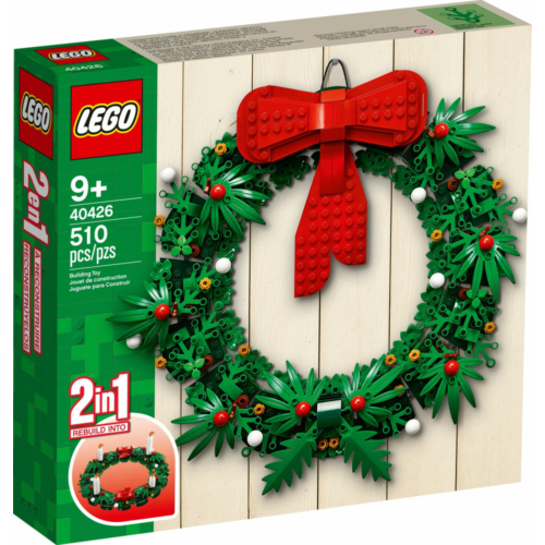 LEGO Creator 2 az 1-ben karácsonyi koszorú