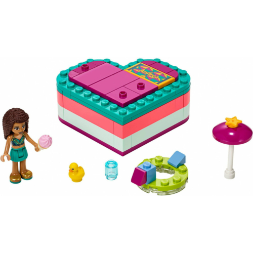 LEGO® Friends Andrea nyári szív alakú doboza