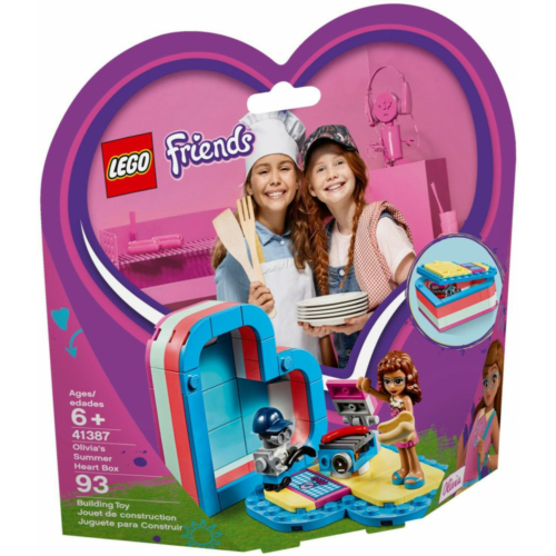 Kép 2/3 - LEGO® Friends - Olivia nyári szív alakú doboza