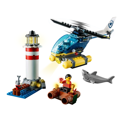 Kép 3/3 - LEGO City Elit Rendőrség Elfogás a világítótoronynál