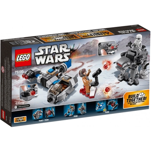 Kép 4/7 - LEGO® Star Wars™ - Ski Speeder vs. Első rendi Lépegető Microfighter