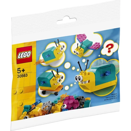 LEGO Classic - Építs saját szupererővel rendelkező csigát
