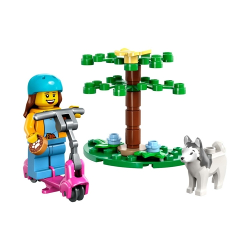 LEGO® City - Kutyapark és robogó