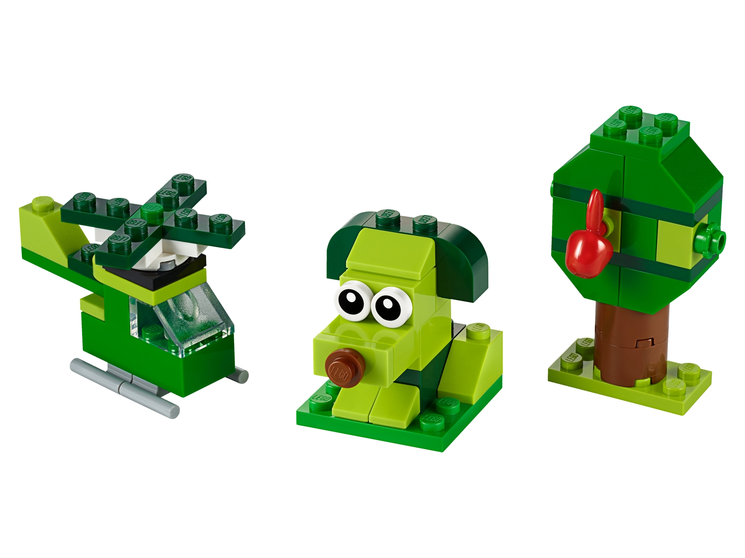LEGO® Classic - Kreatív zöld kockák