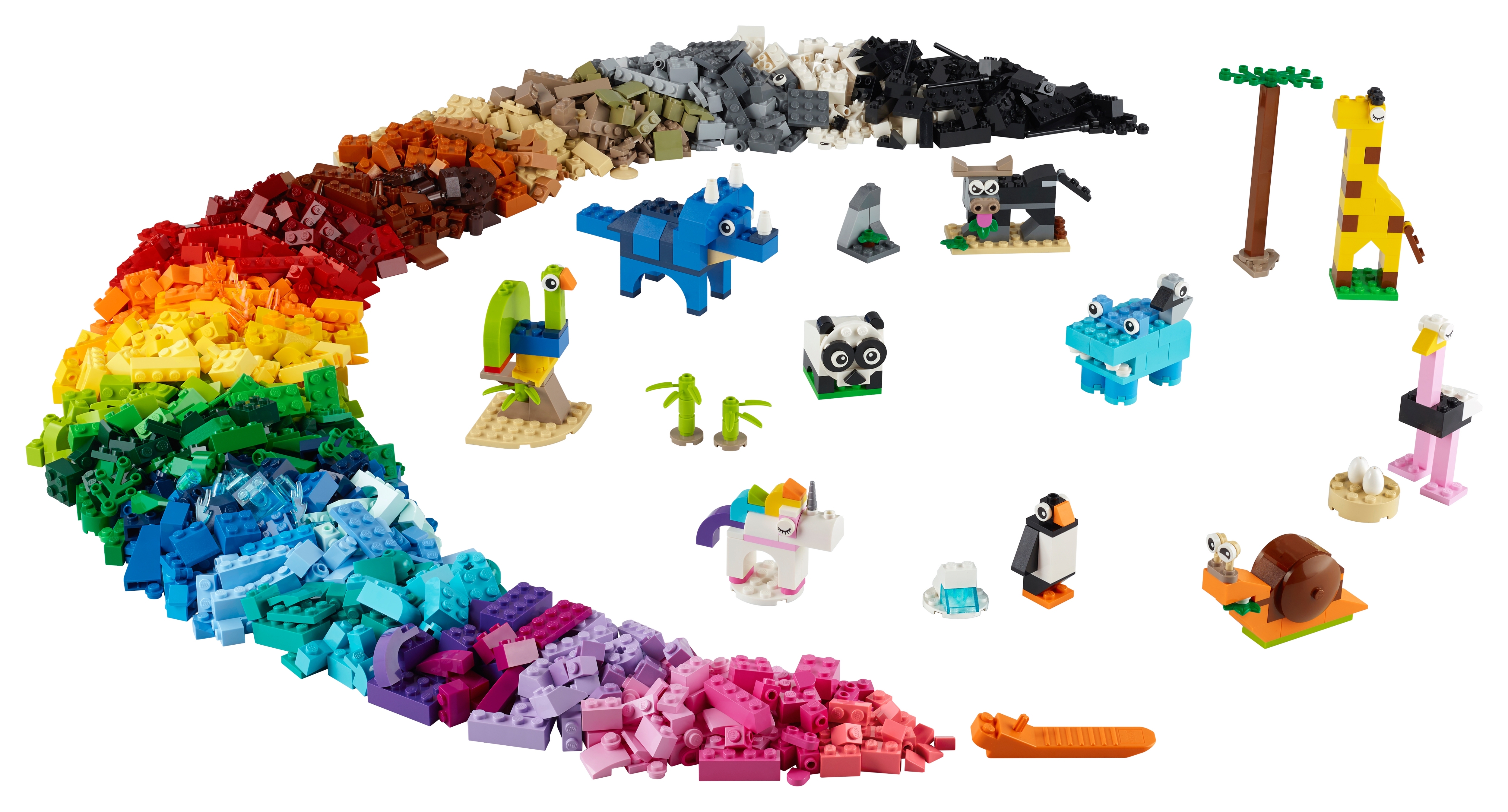LEGO® Classic - Kockák és állatok