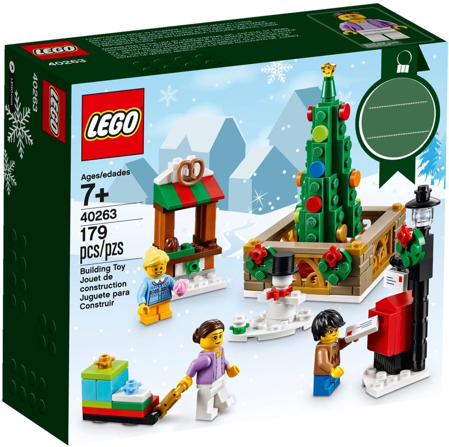 Lego szezonális készletek Karácsonyi városi tér