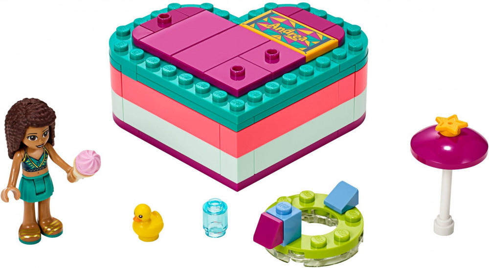 LEGO® Friends - Andrea nyári szív alakú doboza